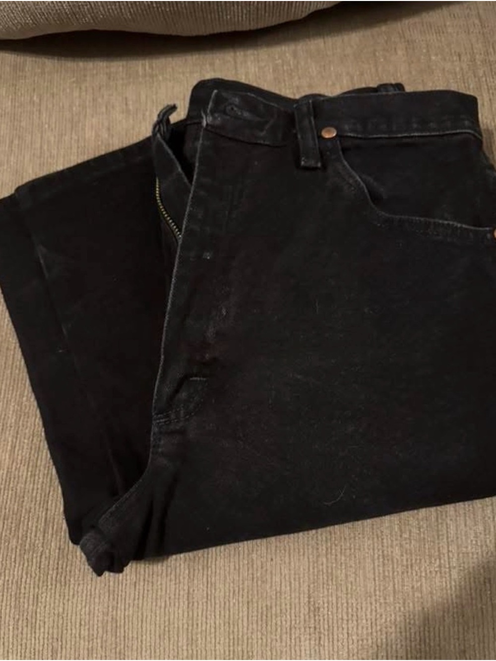 Wrangler Black Cowboy Cut Jeans